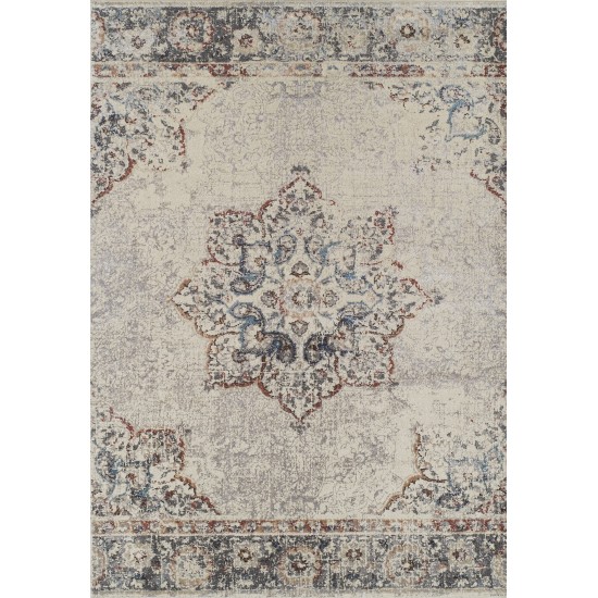 Addison Sheffield Snowflake Medallion Area Rug, 3’3" x 5’1", Multi, ASH34MU3X5