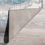 Addison Sheffield Modern Landscape Area Rug, 9’6" x 13’2", Grey, ASH37GR10X13