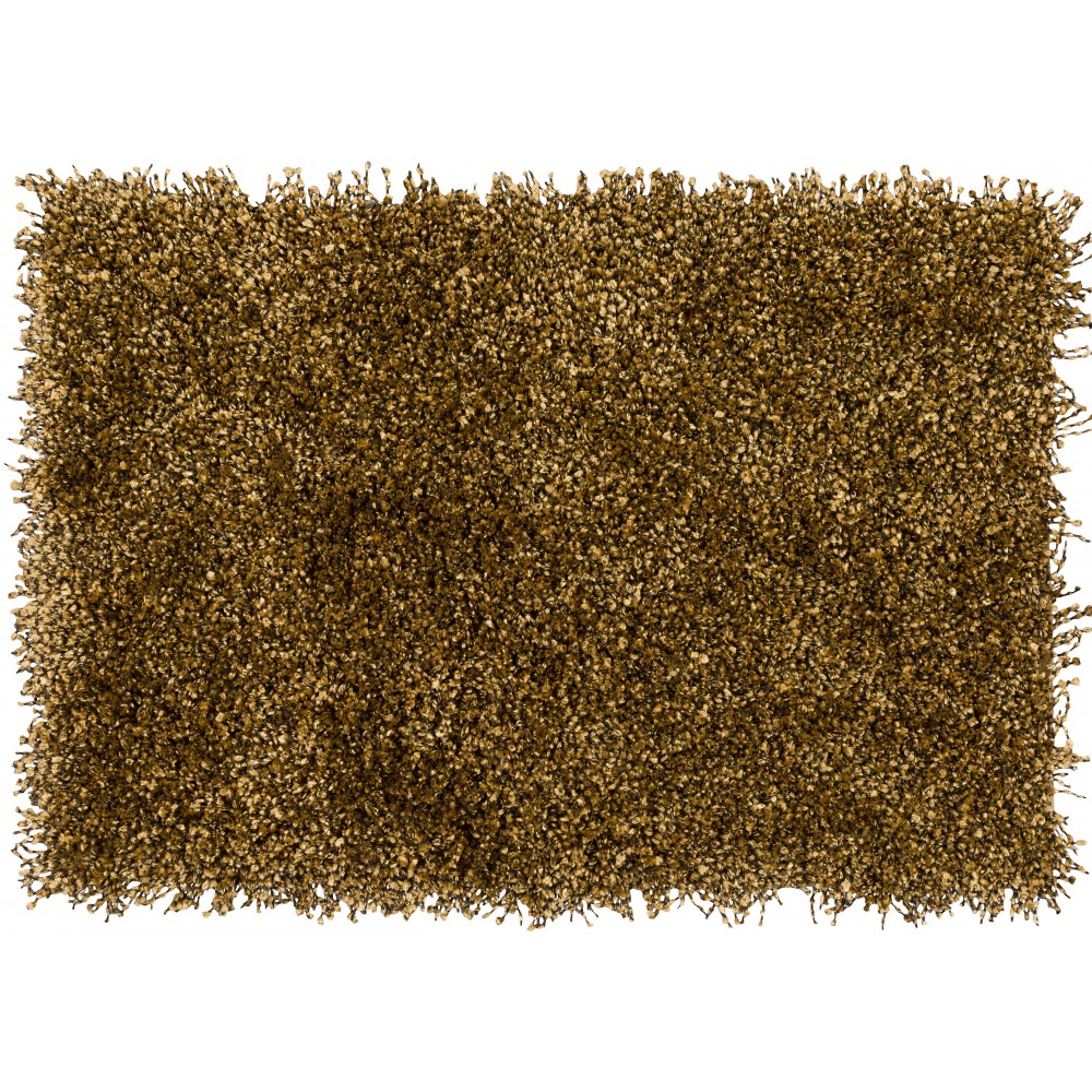 Addison Sommer Solid Gilded Shag Accent Rug, 2’ x 3’, Gilded, ASM31GI2X3