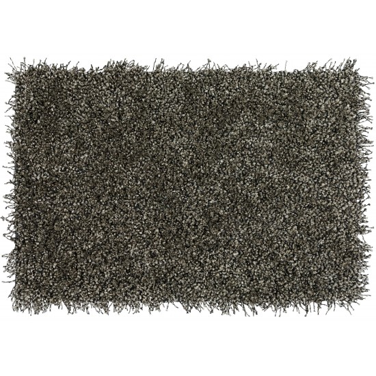 Addison Sommer Solid Pewter Shag Accent Rug, 2’ x 3’, Pewter, ASM31PE2X3