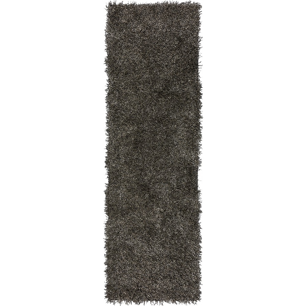 Addison Sommer Solid Pewter Shag Runner Rug, 2’3" x 7’6", Pewter, ASM31PE2X8 Addison Sommer Solid Pewter Shag Runner Rug, 2’3" x 7’6", Pewter, ASM31PE2X8