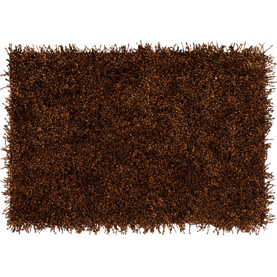 Addison Sommer Solid Spice Shag Accent Rug, 2’ x 3’, Spice, ASM31SP2X3