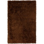 Addison Sommer Solid Spice Shag Area Rug, 3’6" x 5’6", Spice, ASM31SP4X6