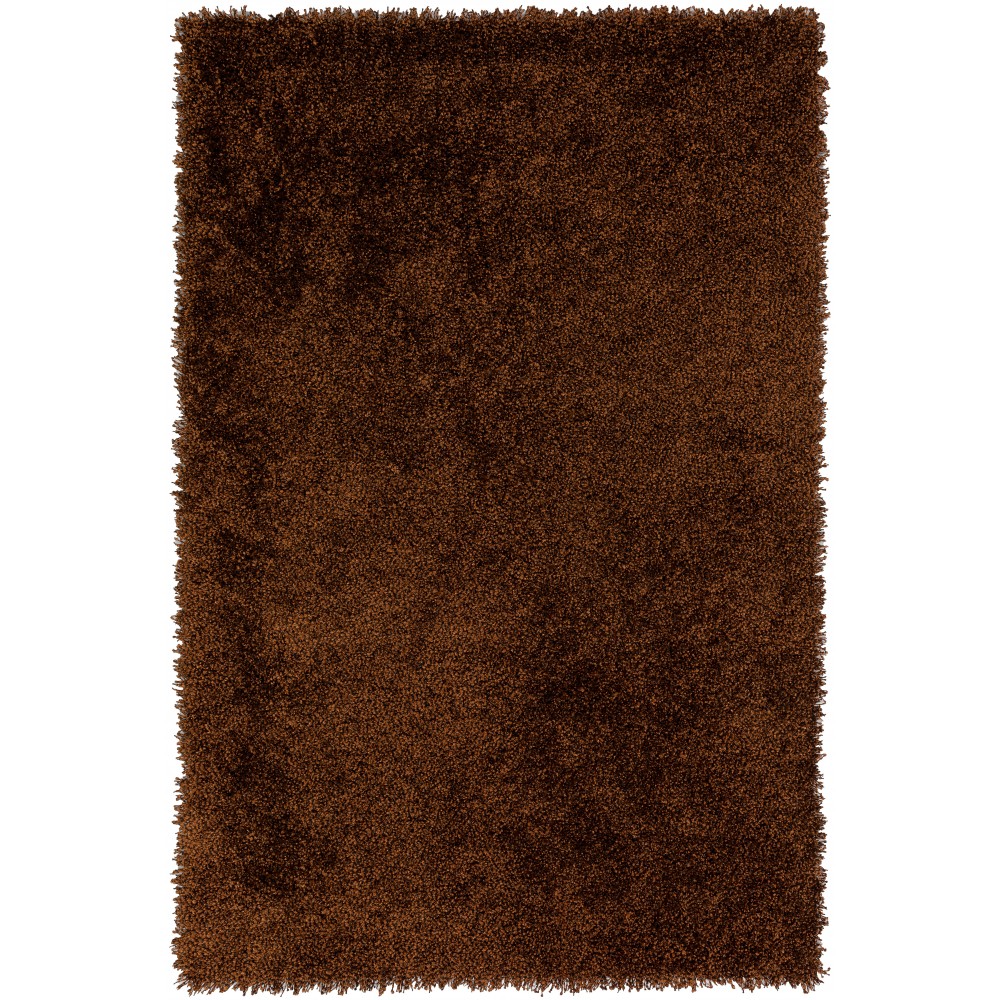 Addison Sommer Solid Spice Shag Area Rug, 8’ x 10’, Spice, ASM31SP8X10