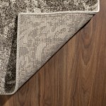 Addison Tobin Classic Damask Area Rug, 7’10" x 10’7", Brown, ATO42BR8X11