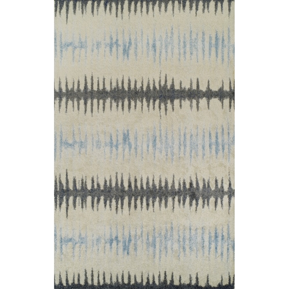 Addison Blair Tribal Stripe Area Rug, 8’2" x 10’, Blue, OSBL39BL8X10