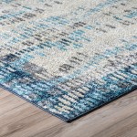 Addison Blair Casual Hourglass Area Rug, 3’3" x 5’1", Blue, OSBL40BL3X5