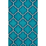 Addison Optics Moroccan Trellis Area Rug, 3’6" x 5’6", Blue, OSOP32BL4X6