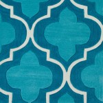 Addison Optics Moroccan Trellis Area Rug, 3’6" x 5’6", Blue, OSOP32BL4X6