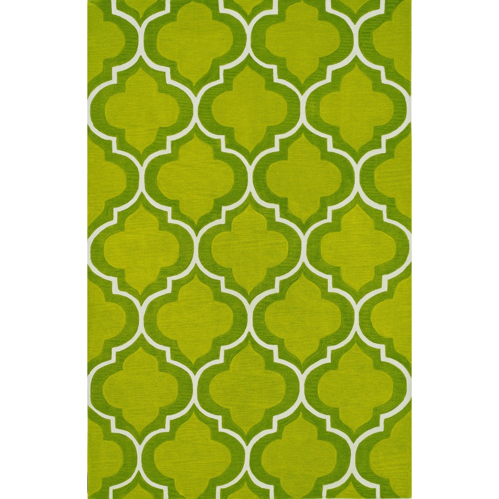 Addison Optics Moroccan Trellis Area Rug, 9’ x 13’, Green, OSOP32GR9X13