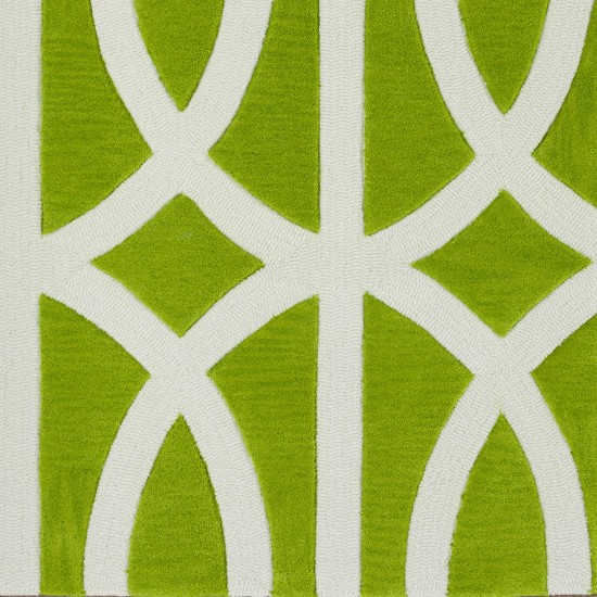 Addison Optics Modern Geometric Green Area Rug, 8’ x 10’, Green, OSOP34GR8X10