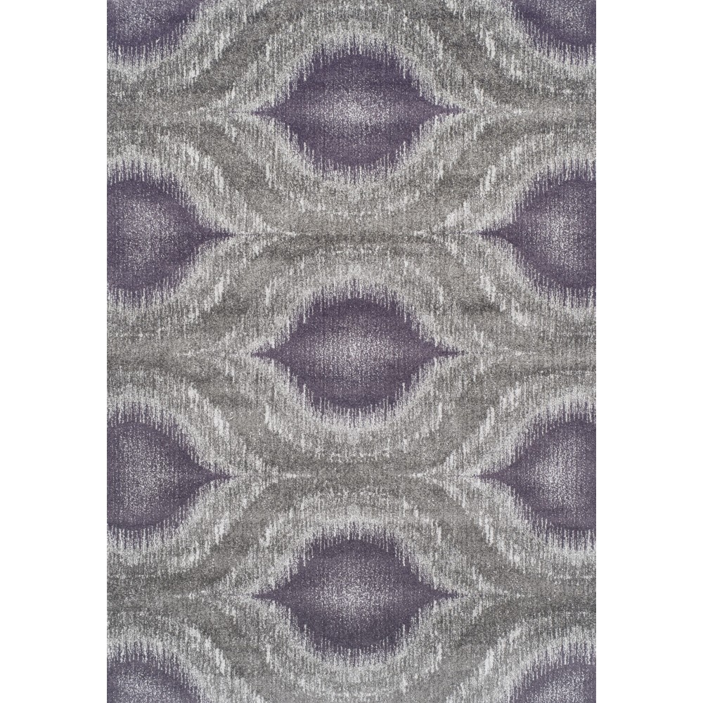 Addison Platinum Nebulous Ogee Area Rug, 5’3" x 7’7", Eggplant, OSPL33EG5X8 Addison Platinum Nebulous Ogee Area Rug, 5’3" x 7’7", Eggplant, OSPL33EG5X8