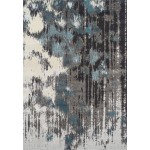 Platinum Artistic Horizontal Area Rug, 3’3" x 5’3", Peacock, OSPL35PC3X5