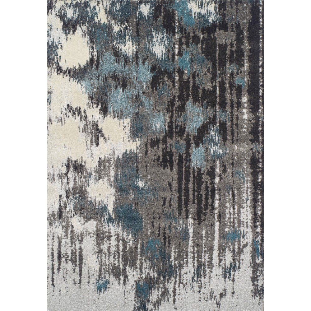 Platinum Artistic Horizontal Area Rug, 3’3" x 5’3", Peacock, OSPL35PC3X5