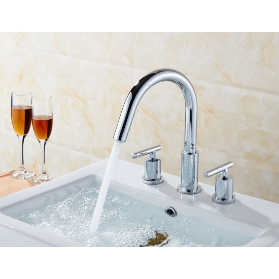 12-in. W Bathroom Sink Faucet_AI-7911