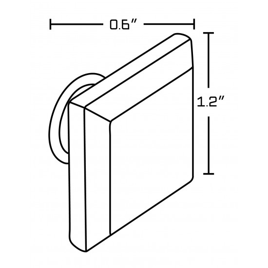 1.20-in. W Cabinet Knob_AI-376