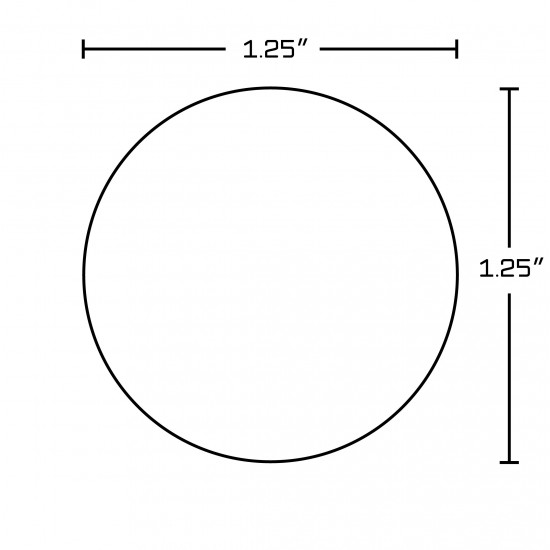 1.25-in. W Cabinet Knob_AI-21409