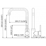 3.54-in. W Kitchen Sink Faucet_AI-29310