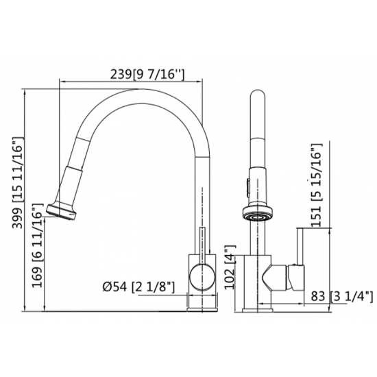 3.46-in. W Kitchen Sink Faucet_AI-29311