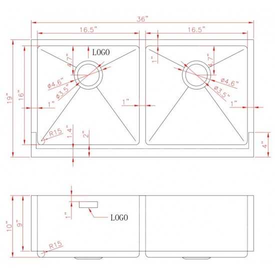 36-in. W Kitchen Sink_AI-27462