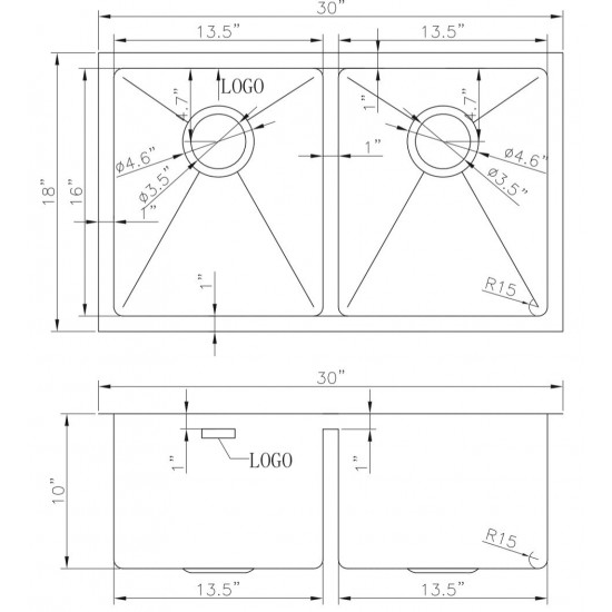 30-in. W Kitchen Sink_AI-27489