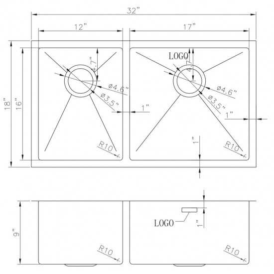 32-in. W Kitchen Sink_AI-27504