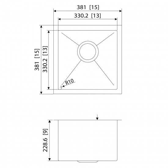 15-in. W Kitchen Sink_AI-27527