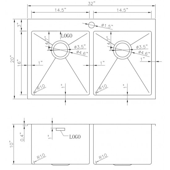 32-in. W Kitchen Sink_AI-27533