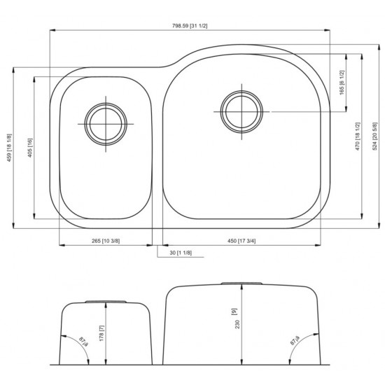 31.5-in. W Kitchen Sink_AI-27616