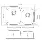 32-in. W Kitchen Sink_AI-27632