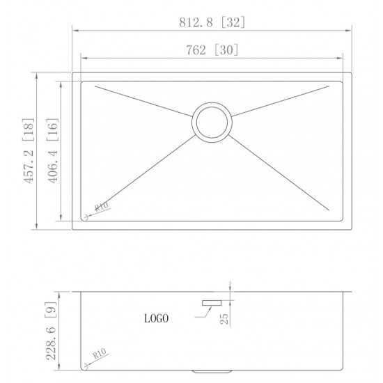 32-in. W Kitchen Sink_AI-27655