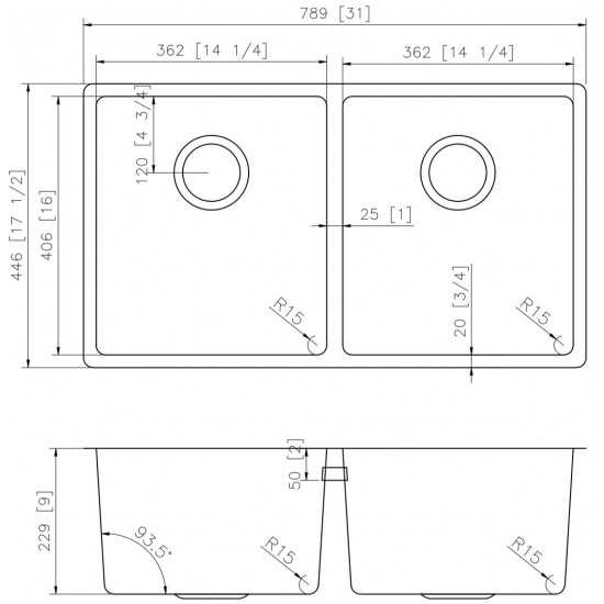 32-in. W Kitchen Sink_AI-27669