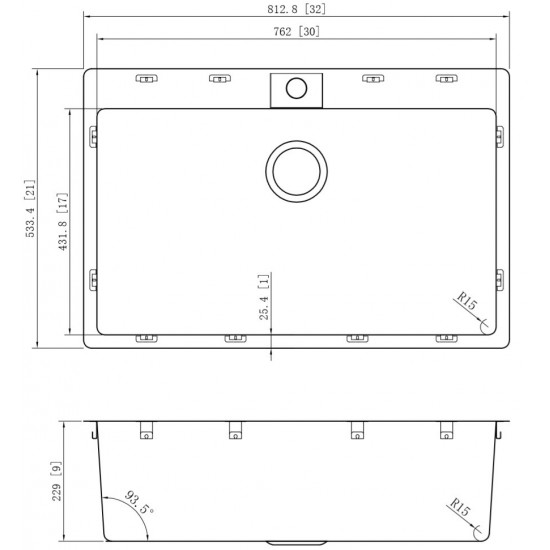 32-in. W Kitchen Sink_AI-27691