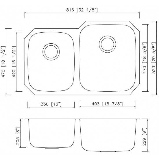 32.125-in. W Kitchen Sink_AI-27703