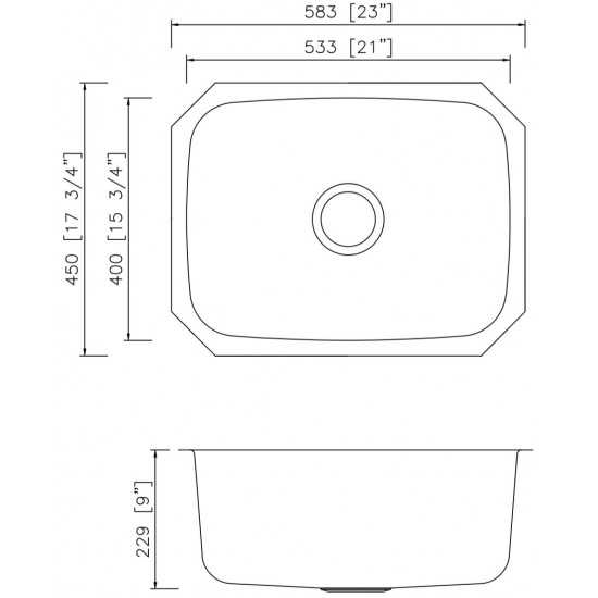 23-in. W Kitchen Sink_AI-27717