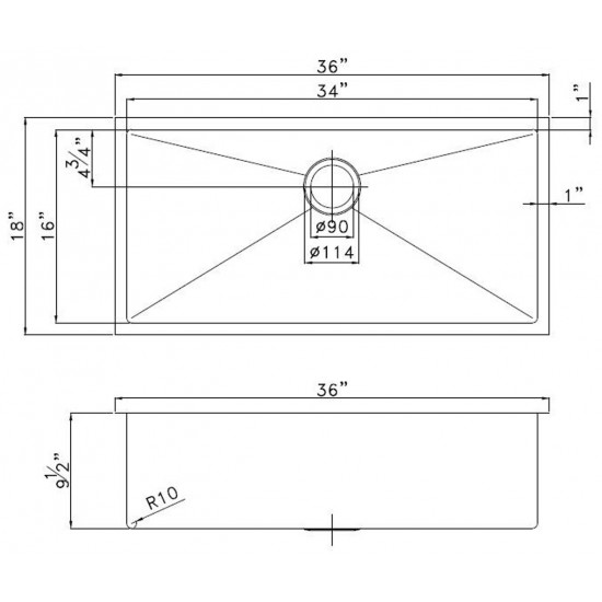 36-in. W Kitchen Sink_AI-29178