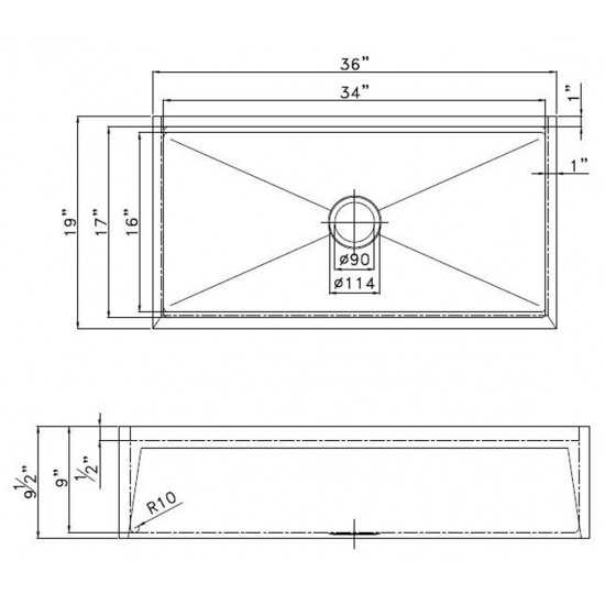 36-in. W Kitchen Sink_AI-29192