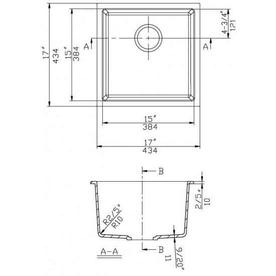 17-in. W Kitchen Sink_AI-29193