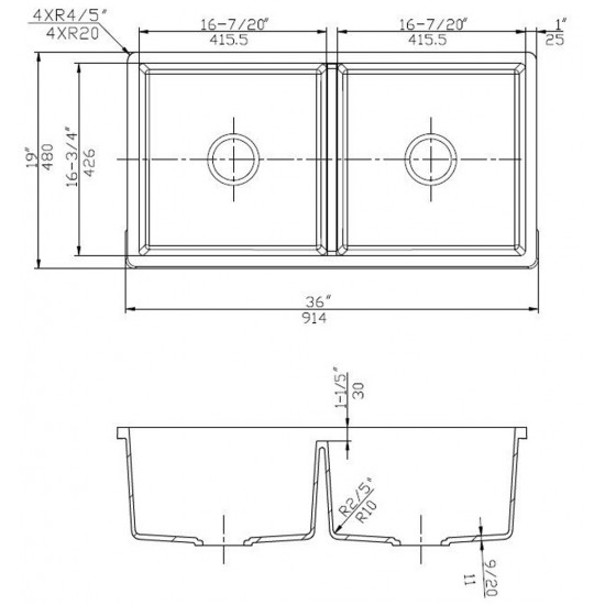 36-in. W Kitchen Sink_AI-29196