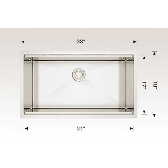 33-in. W Kitchen Sink_AI-29289