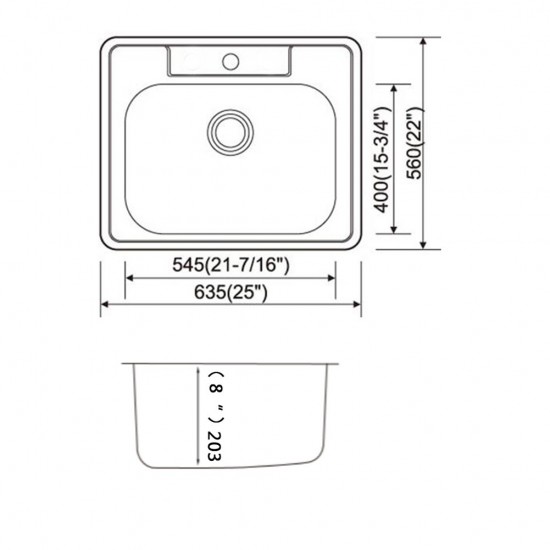 25-in. W Kitchen Sink Set_AI-29405