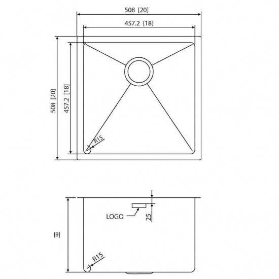 20-in. W Kitchen Sink Set_AI-31742