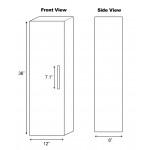 12-in. W Medicine Cabinet_AI-1405