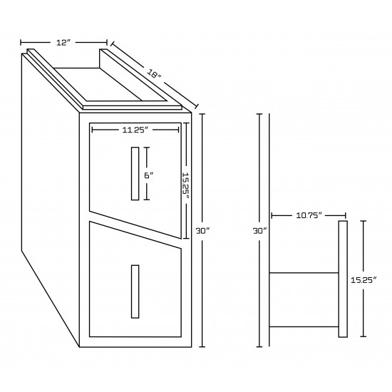 12-in. W Modular Drawer_AI-18120