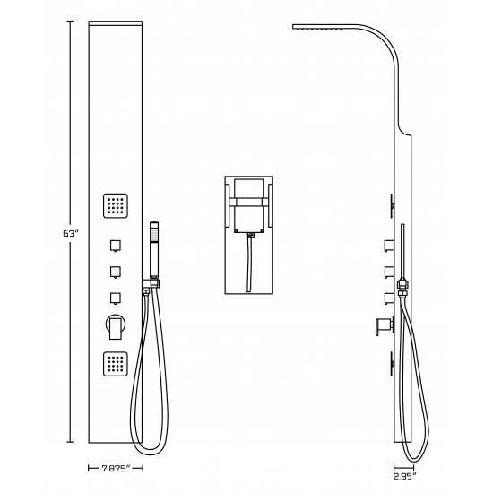 7.87-in. W Shower Panel_AI-11041