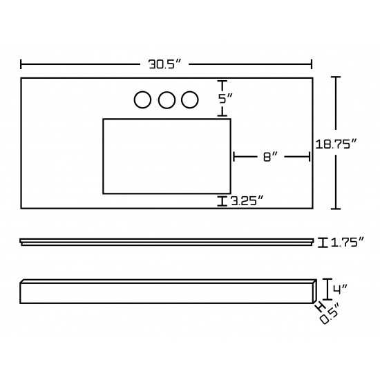 30.5-in. W Stone Top_AI-675