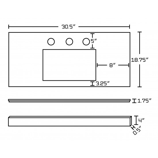 30.5-in. W Stone Top_AI-676