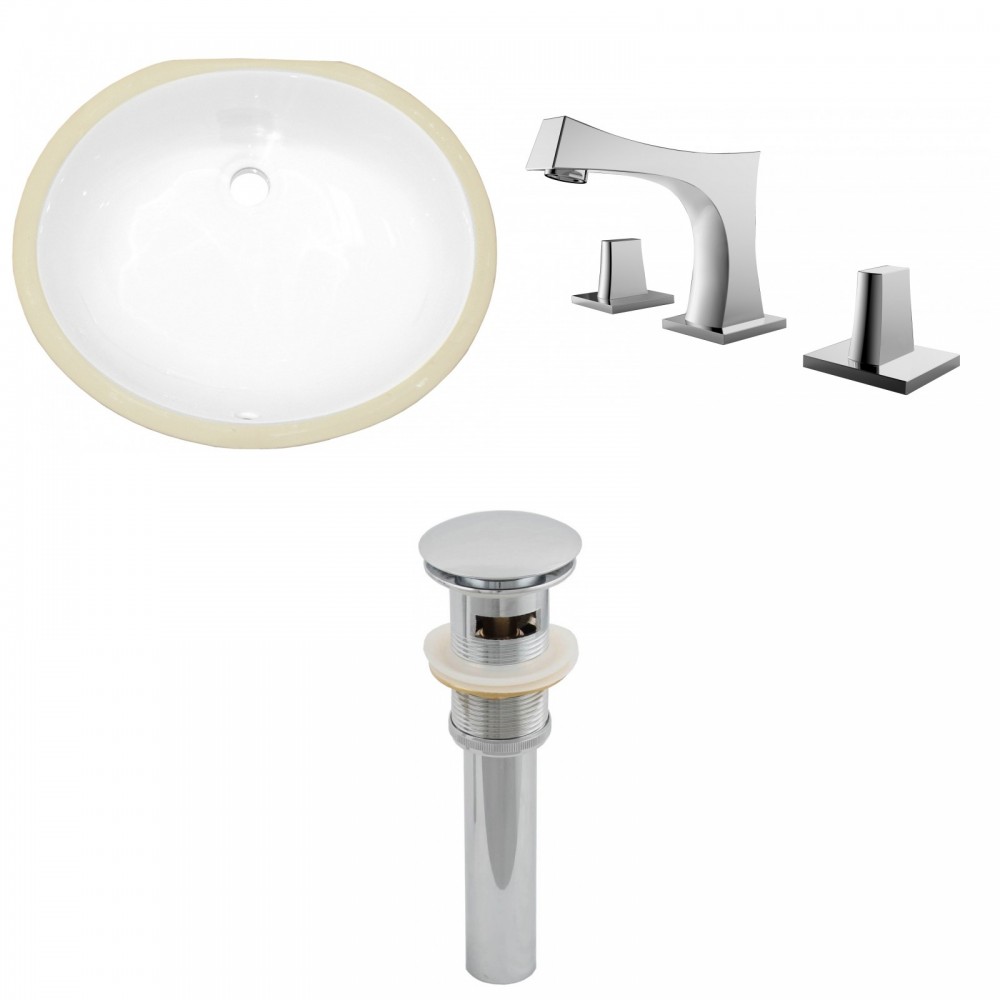 19.5-in. W Bathroom Undermount Sink Set_AI-13226