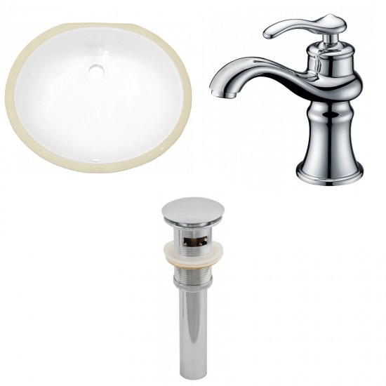 19.5-in. W Bathroom Undermount Sink Set_AI-13227