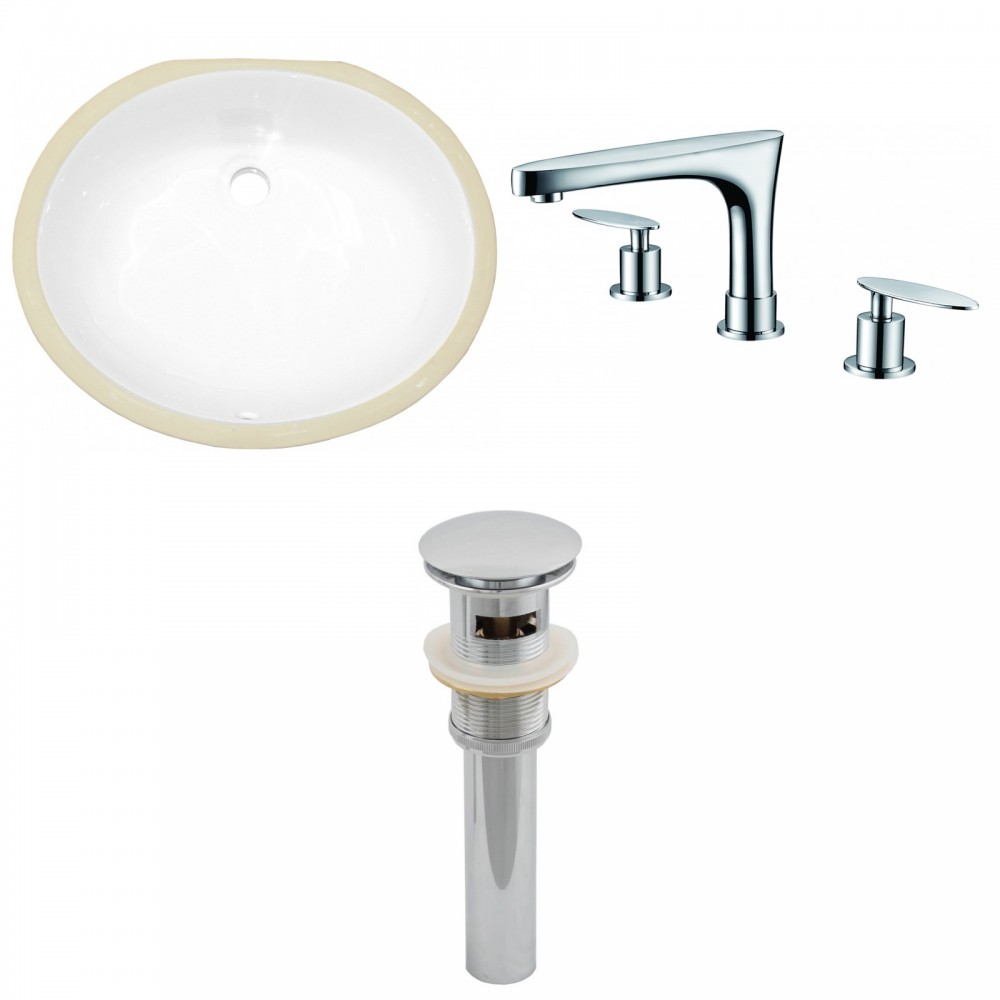 19.5-in. W Bathroom Undermount Sink Set_AI-13231